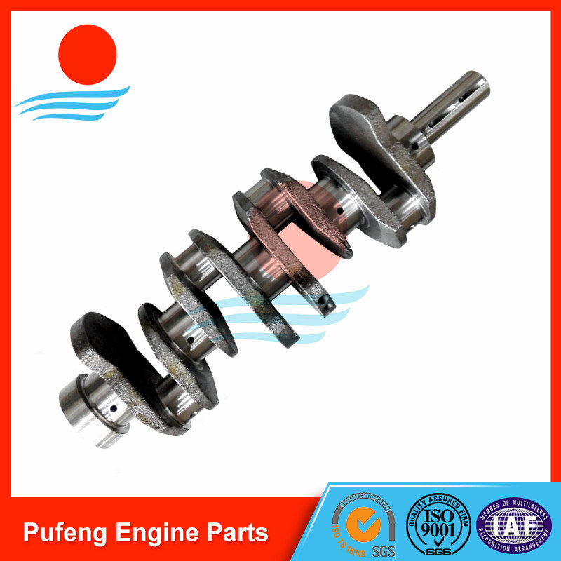 Hyundai crankshaft D4BH made of casting steel