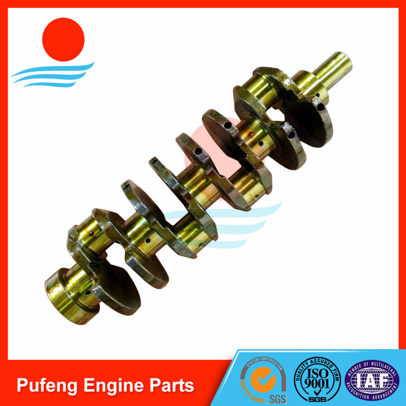 automobile engine parts supplier in China, casting J3 crankshaft 0K551
