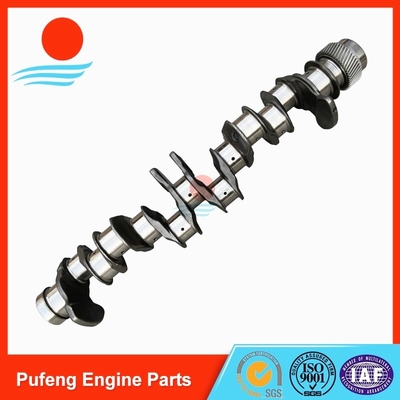 China Isuzu 6WF1 crankshaft drop forging steel crankshaft with gear 1-12310-682-0 1123106820 supplier
