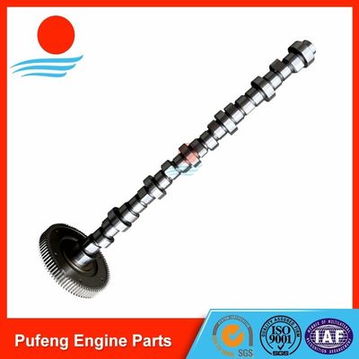 China OEM D6D camshaft with gear high strength forging steel supplier