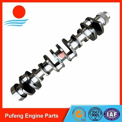 China L10 crankshaft 611 assy 3819624 3819989 3073707 3803898 3027931 forging steel crankshaft gear installed supplier