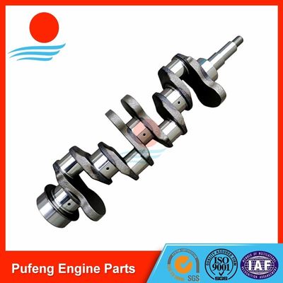 China CAT crankshaft manufacturer, excavator E70 engine forged crankshaft 4D31 4D31T supplier