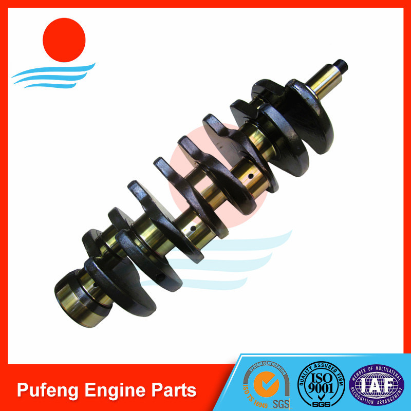 nitriding heat treated Crankshaft 4BG1 OEM 8971129812 for excavator