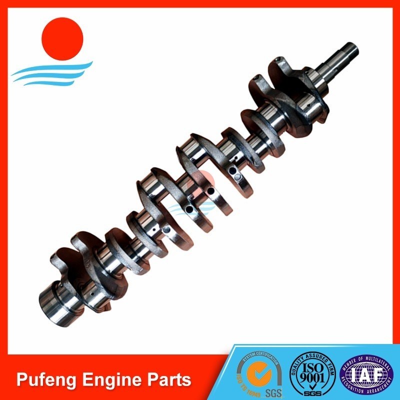 Daewoo crankshaft supplier, hardening crankshaft DB58T for DH150 DH130