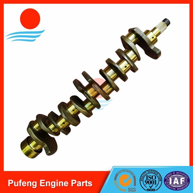 Isuzu crankshaft on sale, OEM standard 6BB1 crankshaft 1-12310-436-0 1 ...